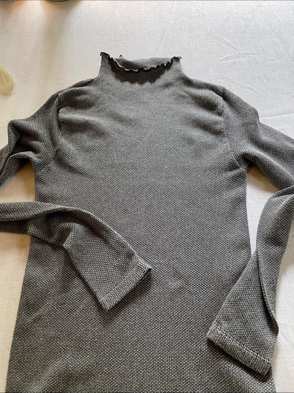Free People.xtra stretchy turtleneck sleep shirt